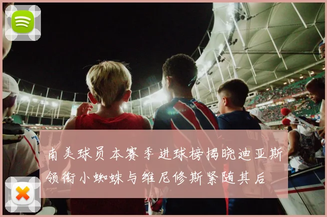 南美球员本赛季进球榜揭晓迪亚斯领衔小蜘蛛与维尼修斯紧随其后